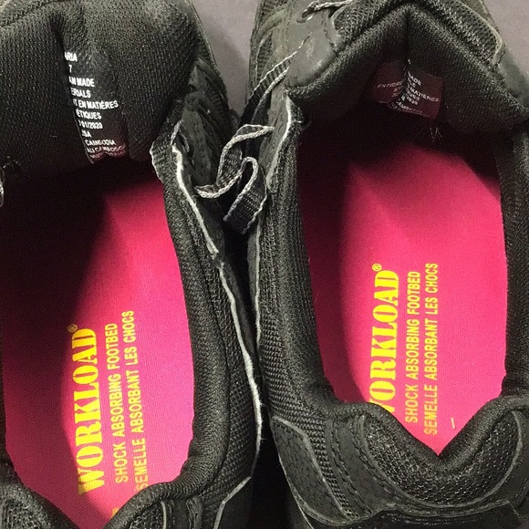 Workload Comfort X5 - Aria black steel toe work shoe Size 7 Barely worn heavy - Picture 5 of 9